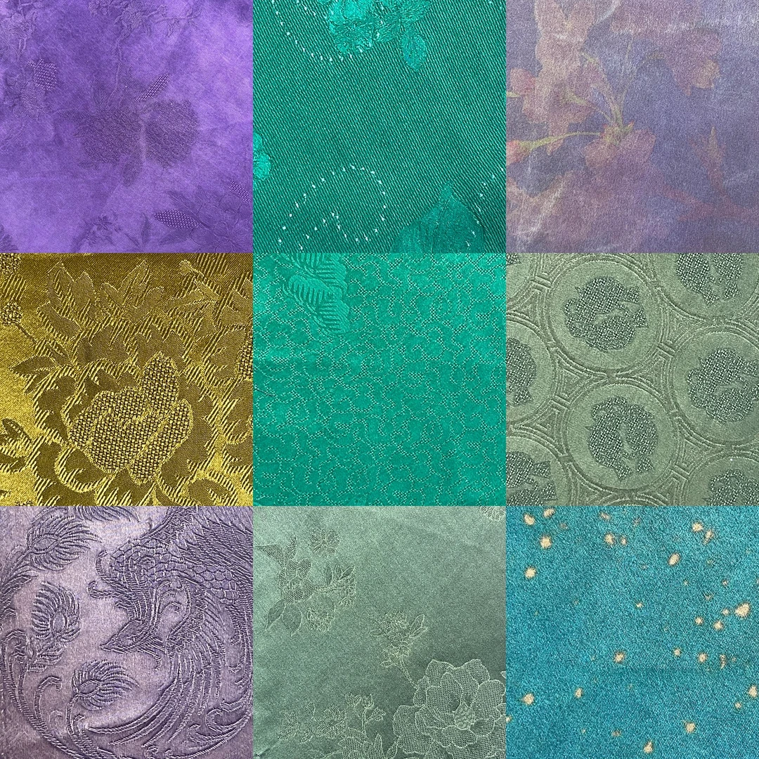 【苏杭真丝香云纱】香云纱面料辅料