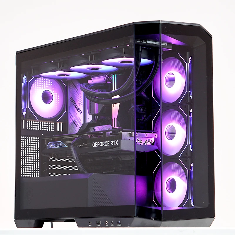 酷睿14600FK微星RTX4070TI SUEPR魔龙显卡360水冷电竞电脑主机