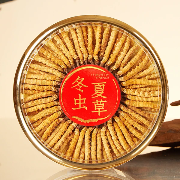 【青藏190】高海拔冬虫夏草100根虫草王正品滋补品送礼礼盒装