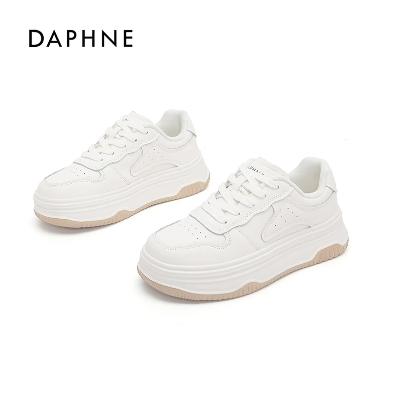 达芙妮板鞋女2025春夏新款板鞋舒适轻便百搭休闲鞋防滑简约女鞋