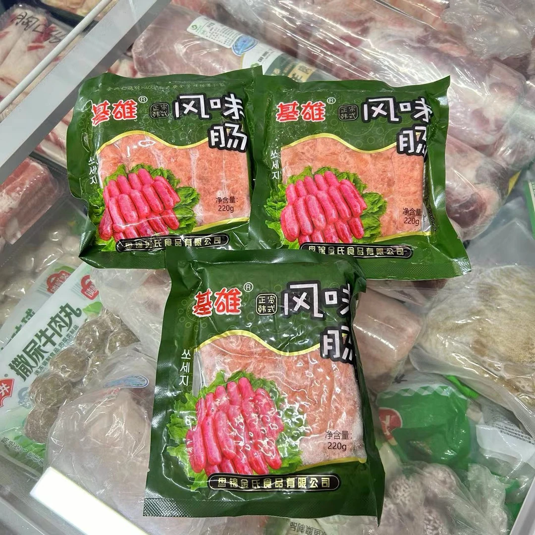 基雄 正宗韩式风味肠220克/袋