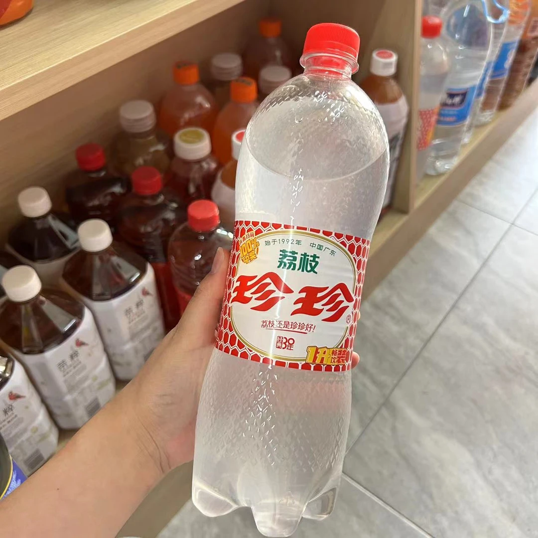 珍珍 荔枝味  1升  1瓶