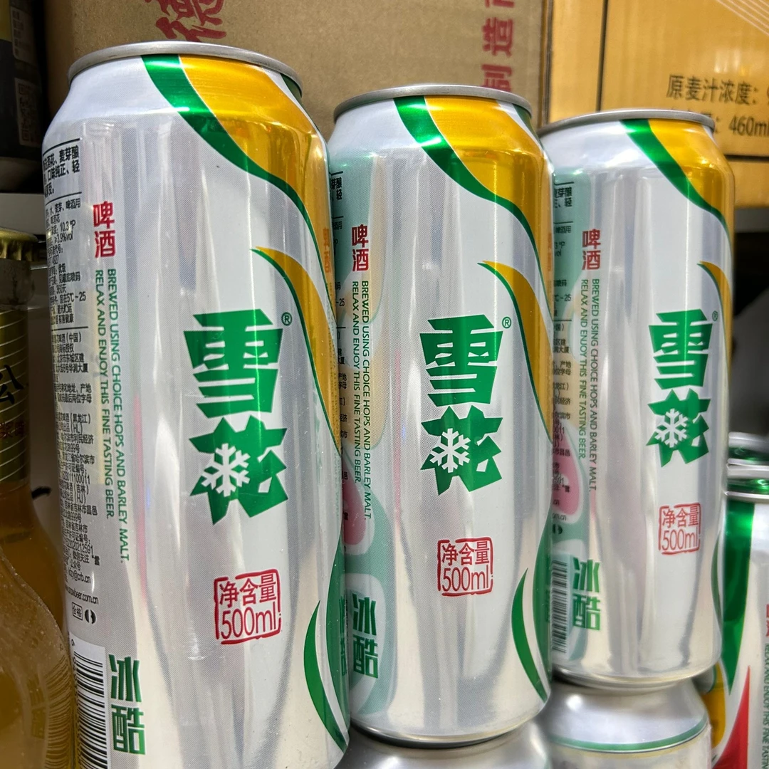雪花冰酷易拉罐啤酒1瓶