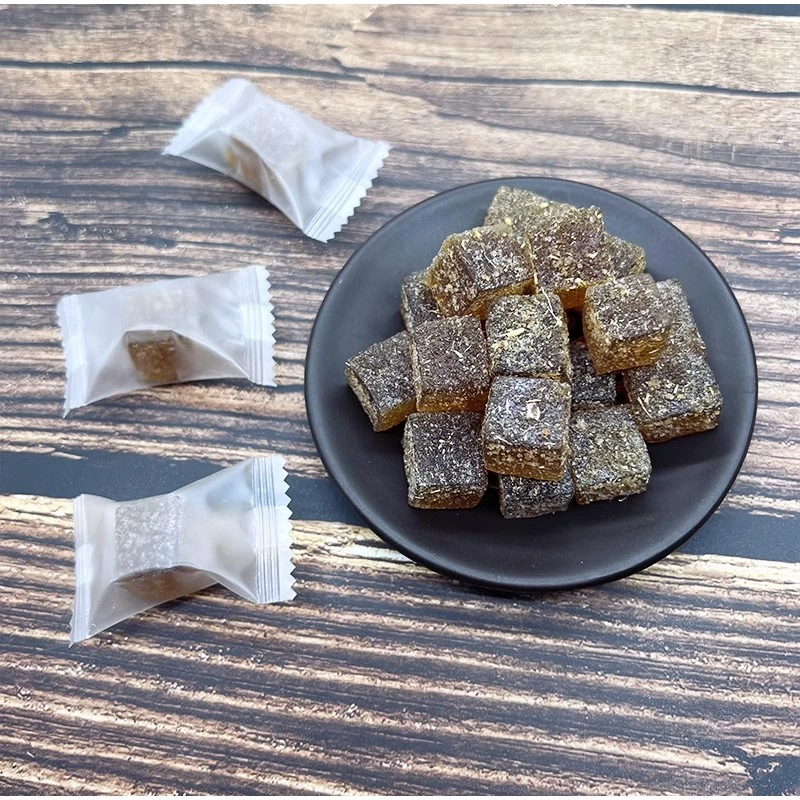 甘草枇杷糕金银花冬季干燥滋润调理零食罗汉果润喉糖老少皆宜果糕