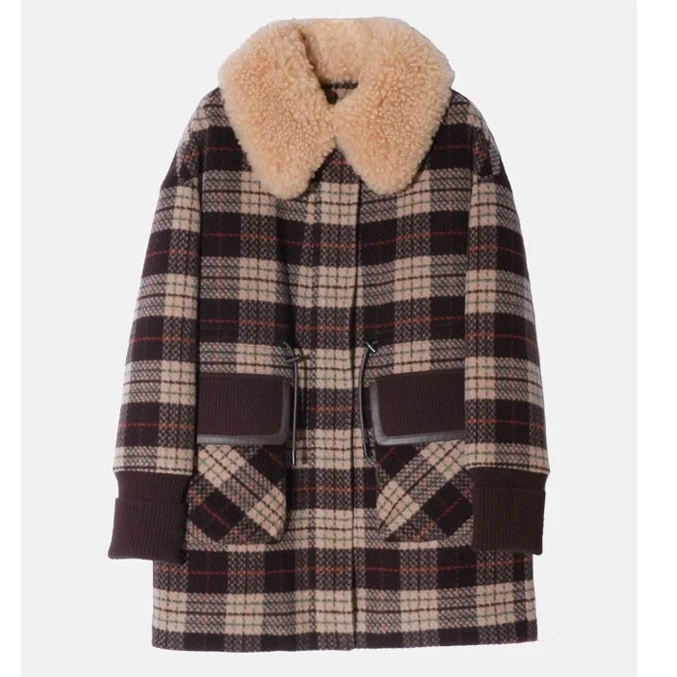 【王老板】珍珠美拉德 舒适常规款格子大鹅290721