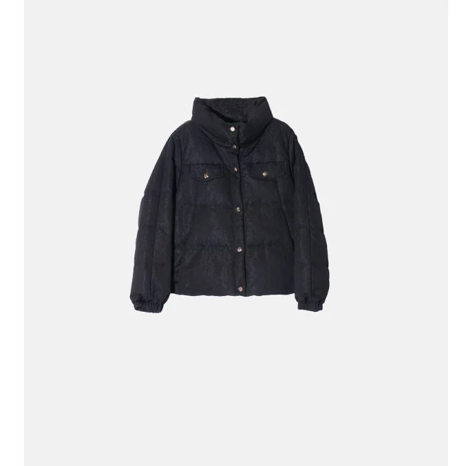 【王老板】黑金白金 女士外套羽绒服短款纯色新款羽绒服292207