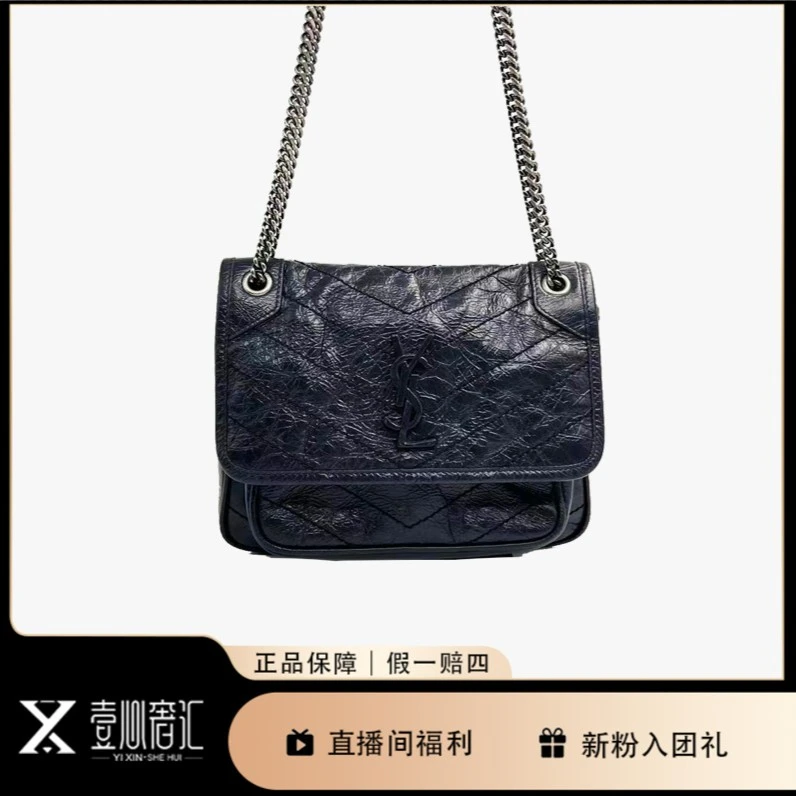 95新 YSL/圣罗兰 YSL圣罗兰niki小号链条包Y61487