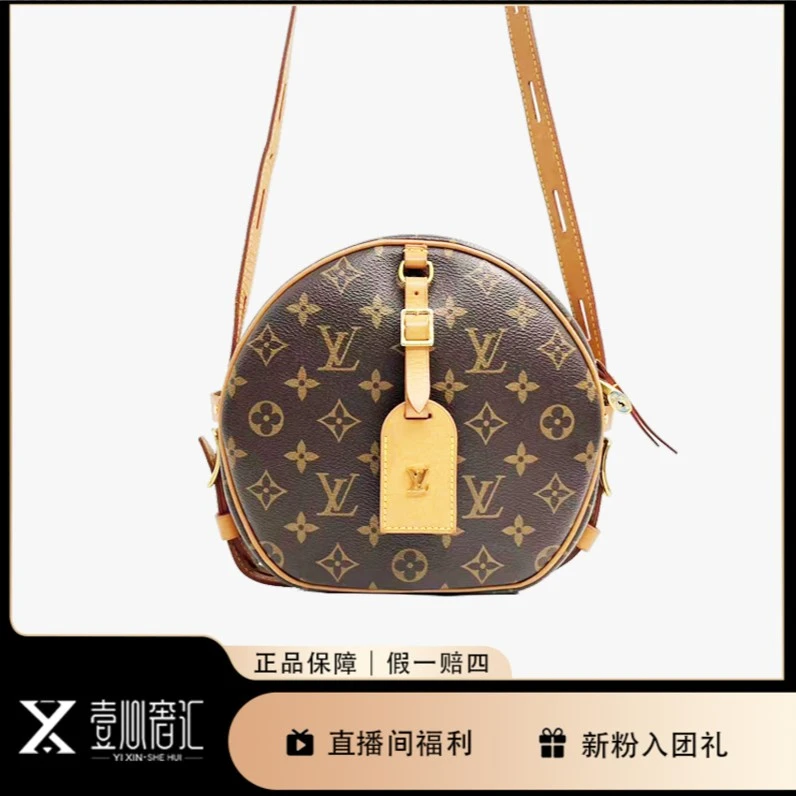95新 LouisVuitton/路易威登 大号/圆饼/斜挎包/L318