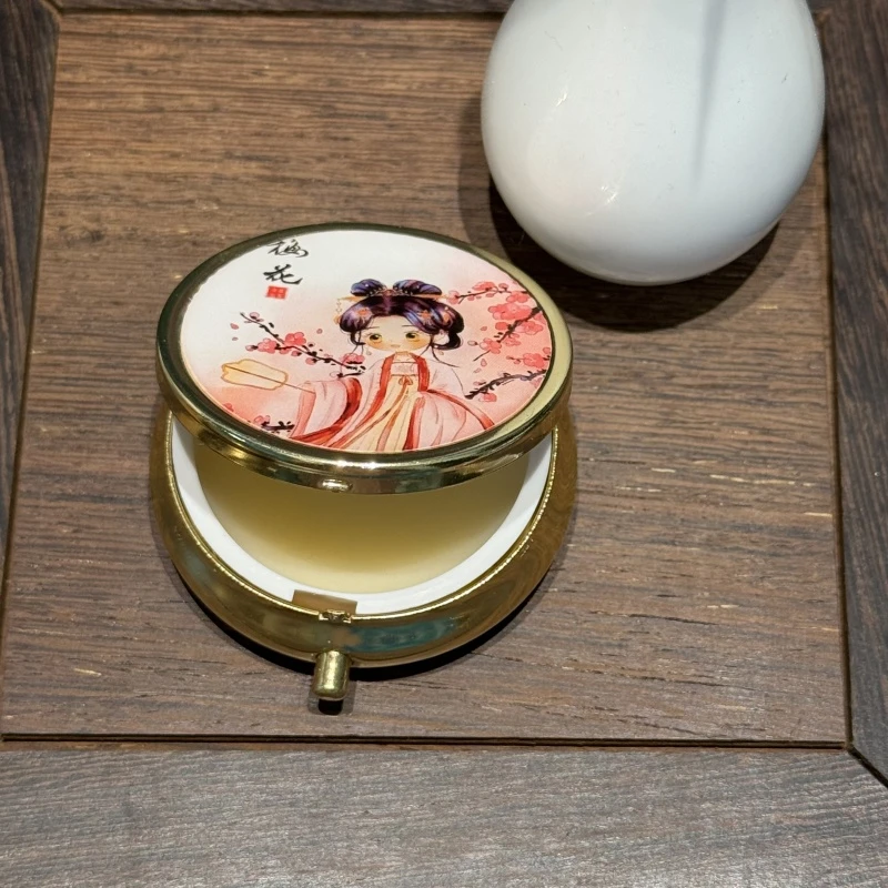 腊月寒梅 古法香膏10克持久留香随身随用涂抹式香水清新淡雅挂