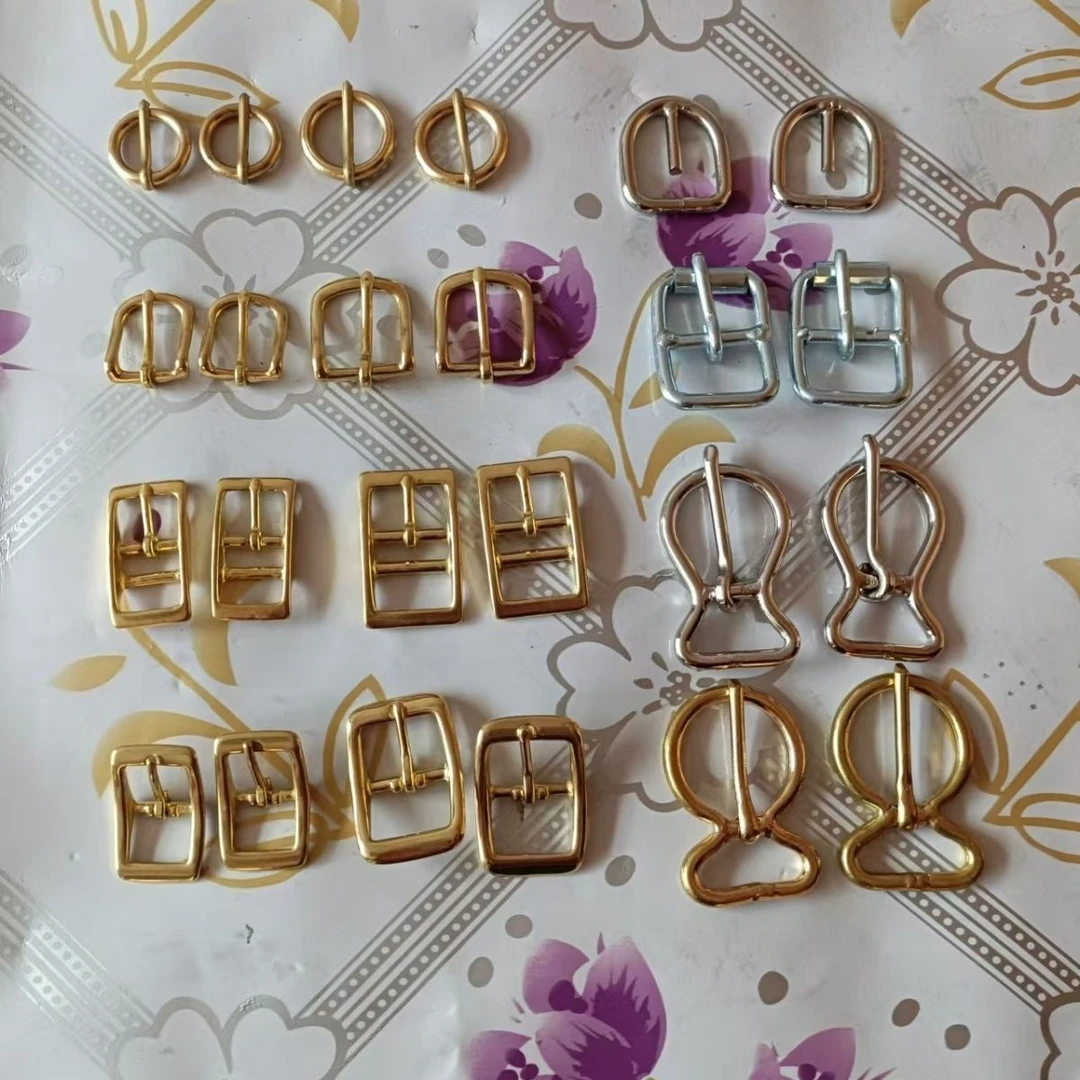 纯黄铜葫芦扣黄铜签子黄铜扣葫芦扣 蹬带扣马鞍用品,马具马术用品