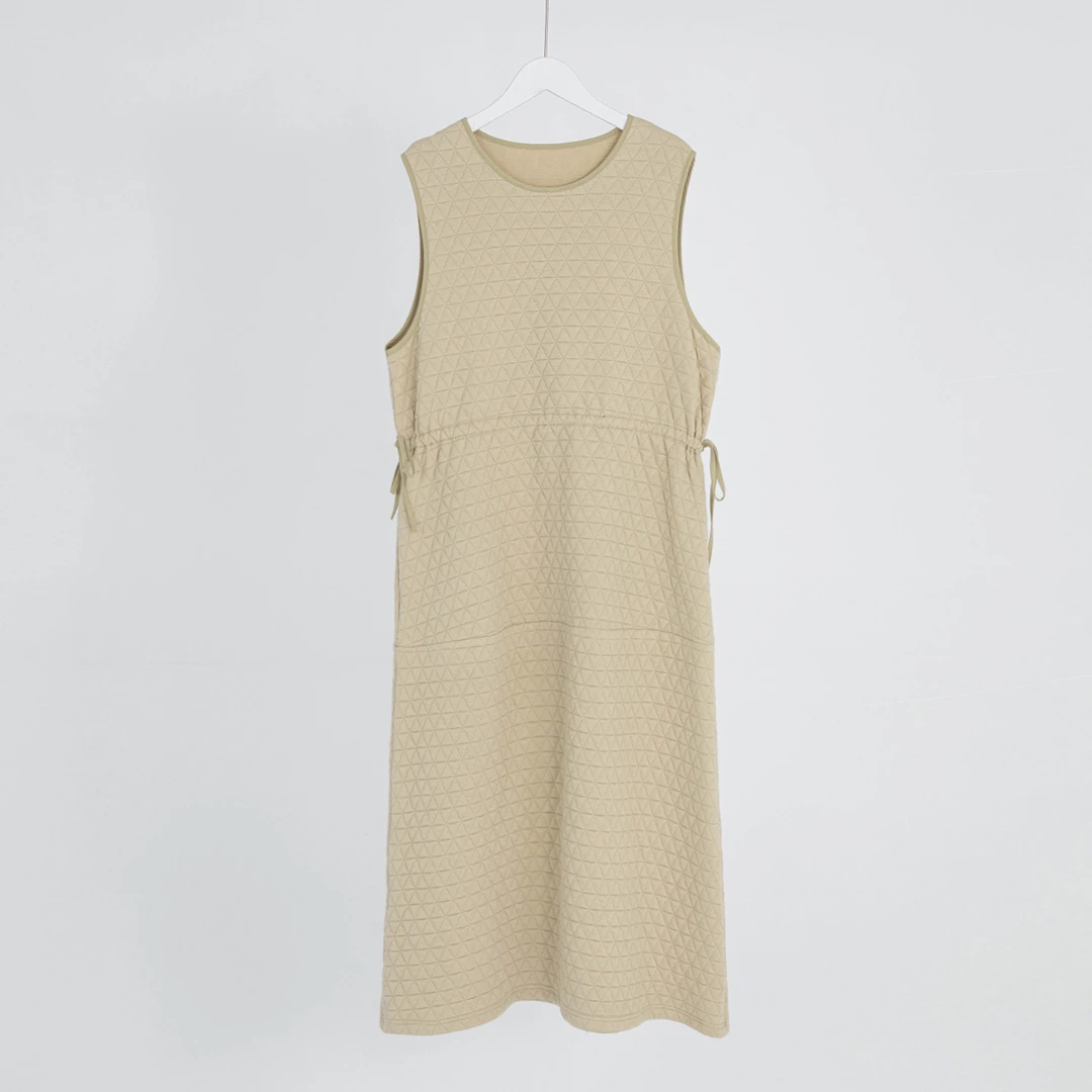 （几里）气质纯色长款圆领连衣裙 裙长122 胸围104 104906