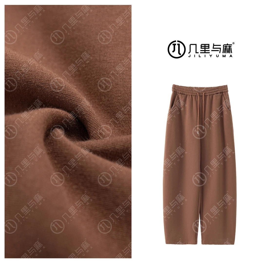 （几里）近隐-时尚气质简清凉约复古休闲裤 裤长101 1080123