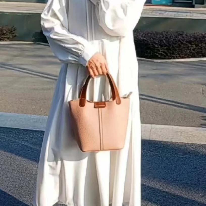 2024新款时尚简约风通勤百搭包LTBB-1137杏色