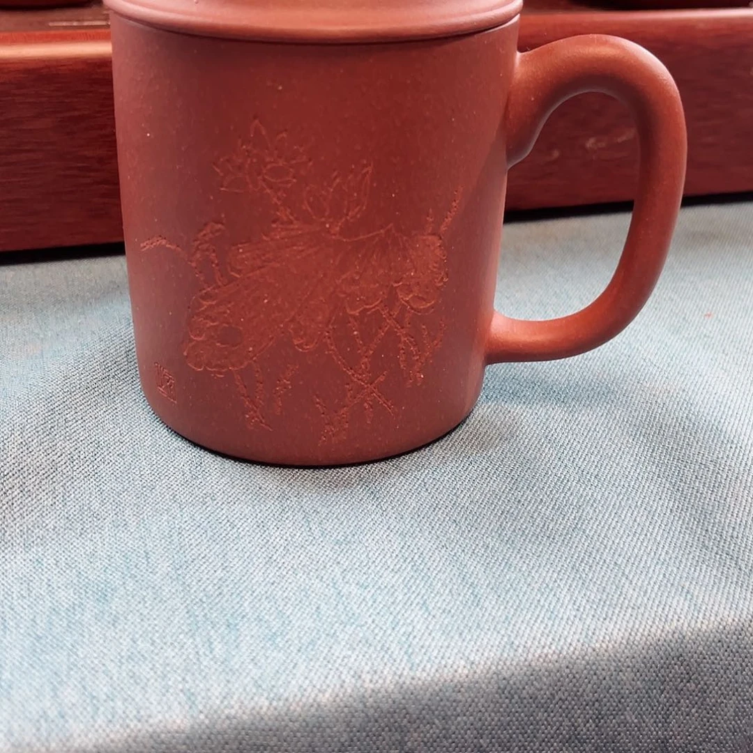 紫砂茶壶底槽清盖杯子