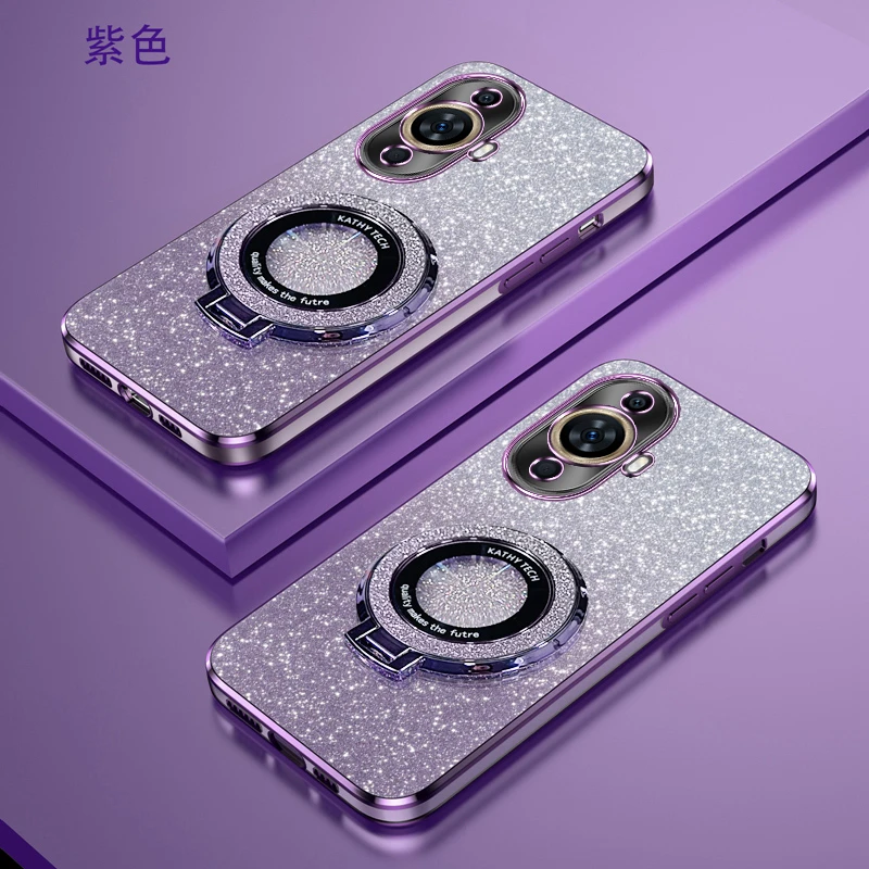 华为Nova11手机壳nova11pro新款磁吸支架nova11se全包防摔保护套