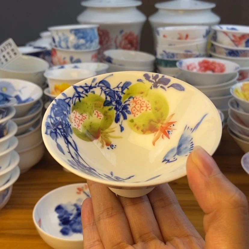 【闪购商品】瓷片景德镇手绘茶具