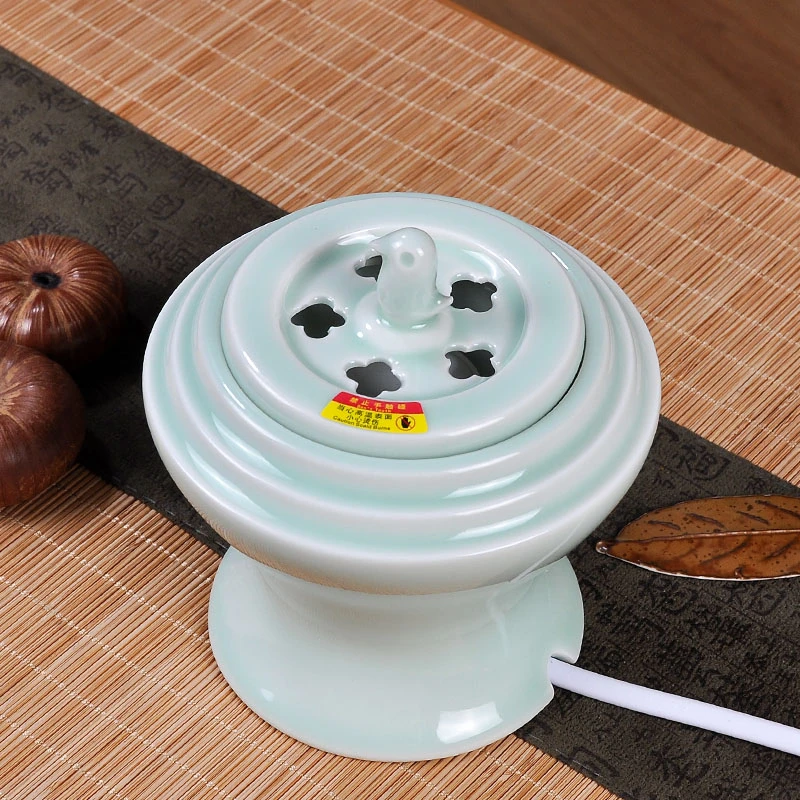 喜鹊登梅燃香炉小香炉家用高温炉不含香料净化空气酉圆工坊