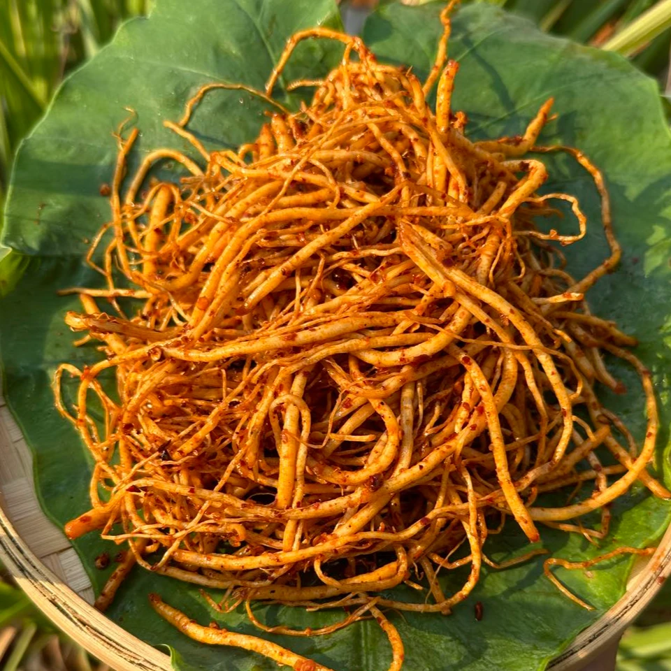 【巴两两】云南傣味麻辣苤菜根撇菜根微苦介意勿拍