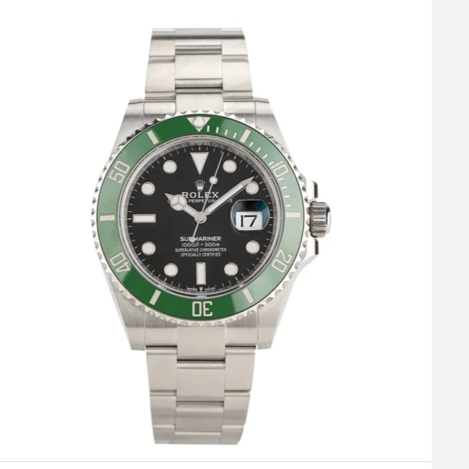 未使用 Rolex/劳力士 礼尚往来25年劳力士126610绿水鬼男表94WV8
