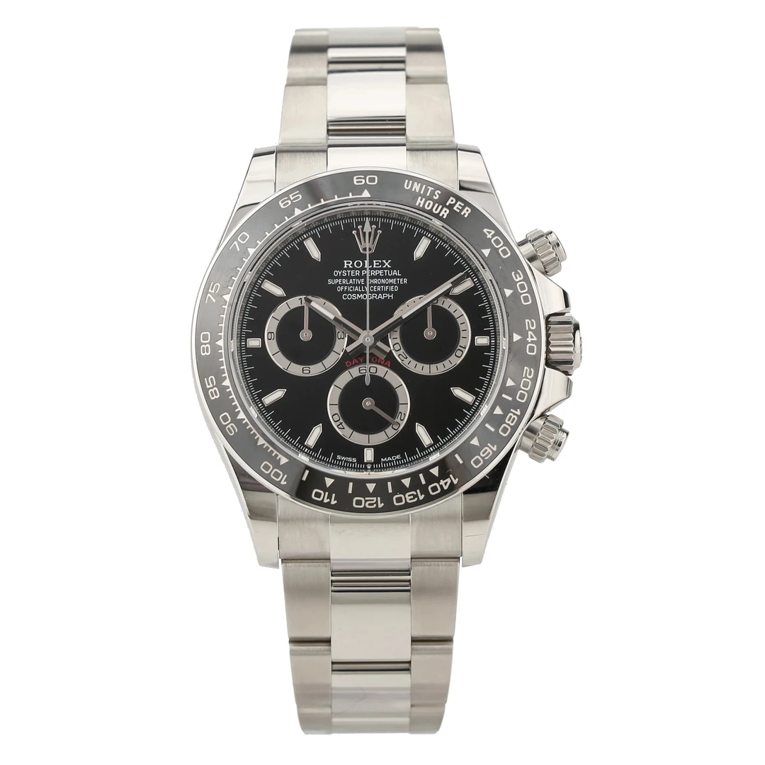 未使用 Rolex/劳力士 礼尚往来126500卡25年黑熊猫9G7M7