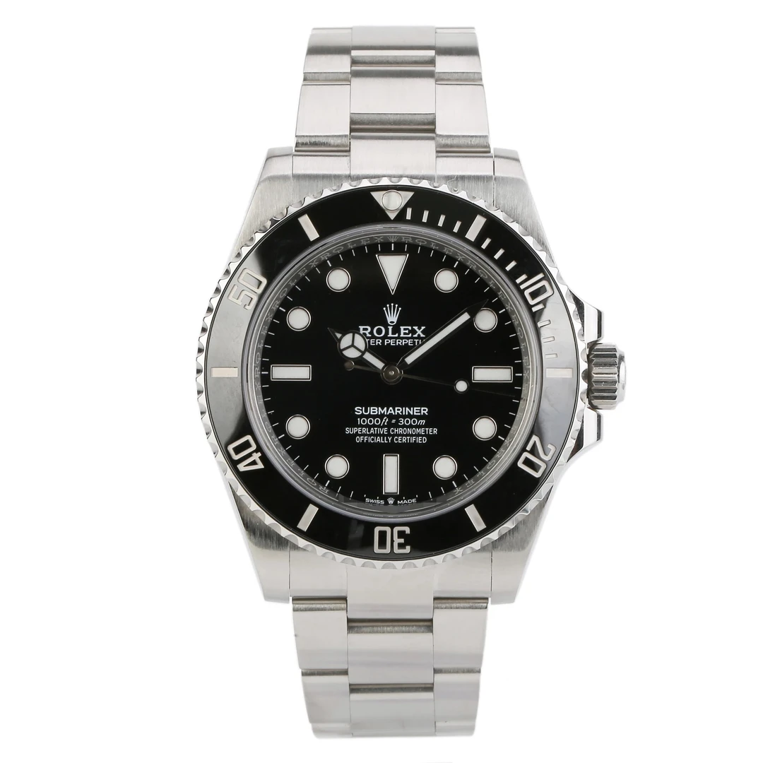 未使用 Rolex/劳力士 礼尚往来124060卡25年劳力士男表28C93