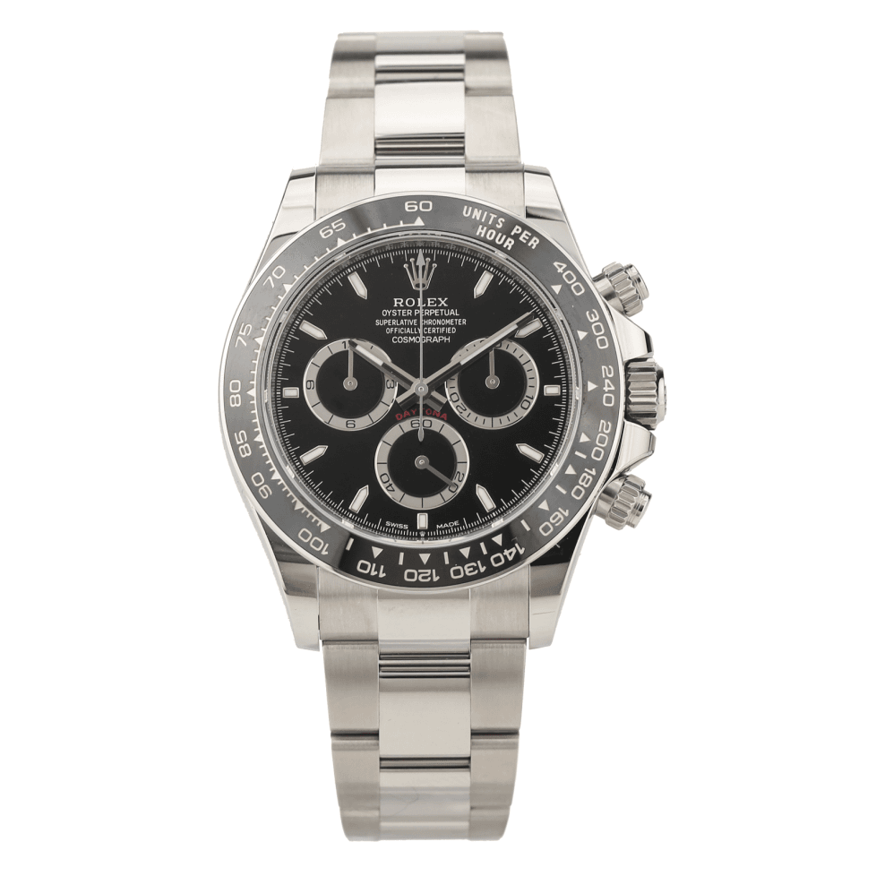 全新未使用 Rolex/劳力士 126500黑钢迪男表47384