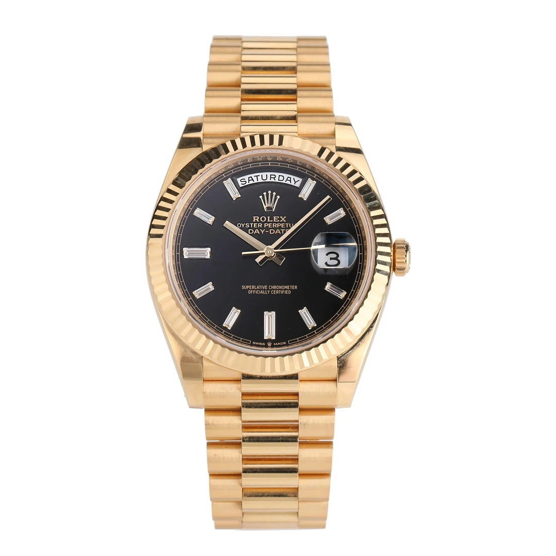 95新 Rolex/劳力士 礼尚往来23年228238黑冰糖男表31866