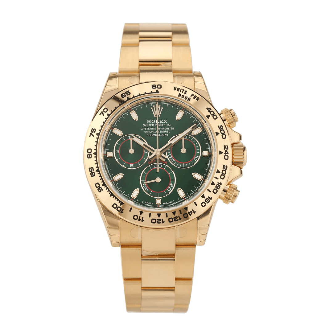 95新 Rolex/劳力士 瑞瑞22年116508绿金迪劳力士男表PA803