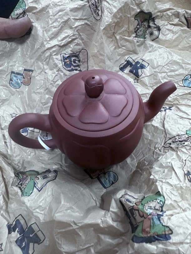 A0016莲花紫砂壶