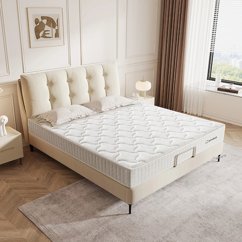 【云端】城市爱情乳胶床垫软硬两用植物纤维双簧系统透气防螨家用