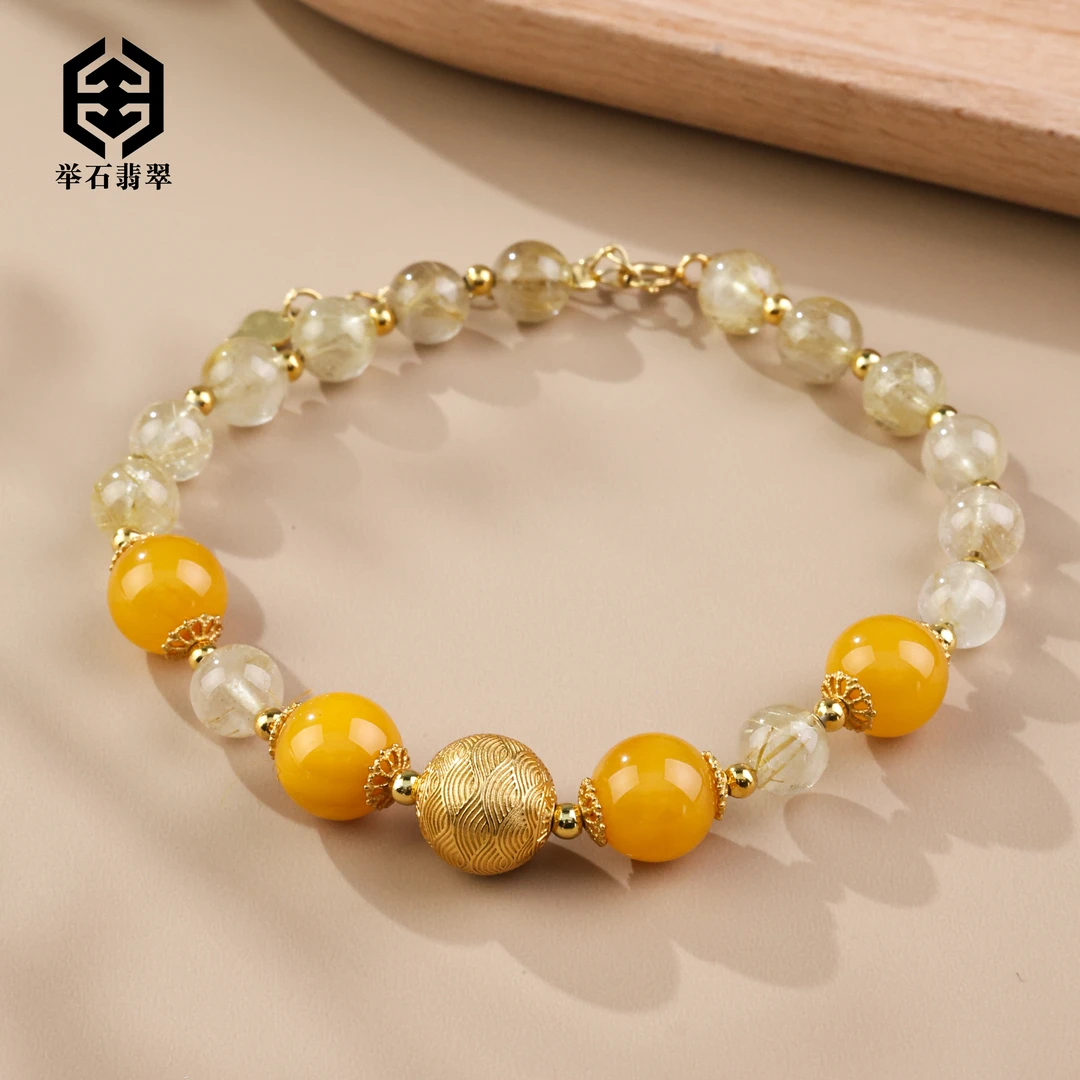 【举石珠宝】T0819-222-08水晶手链（一件/多样性发/约6mm+）I
