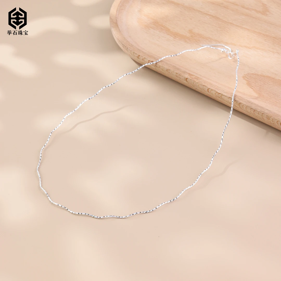 925银银制品 【举石珠宝】T1121-421-0038个性项链（一件/长约42cm）G