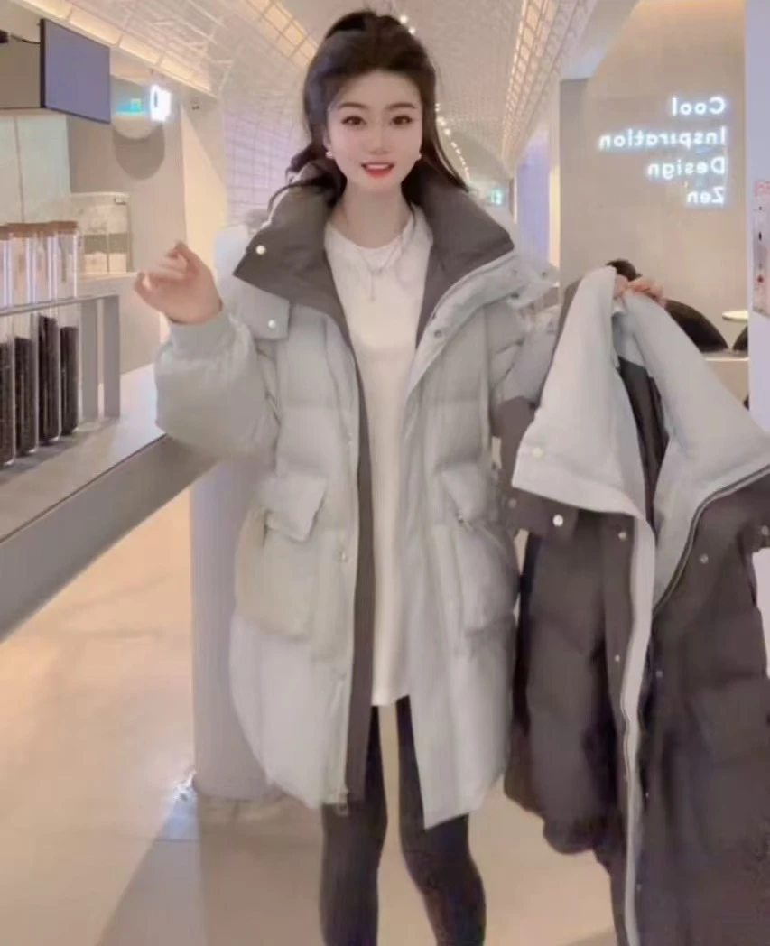 『浪漫冰川J』韩版洋气时尚百搭休闲洋气秋冬羽绒服955