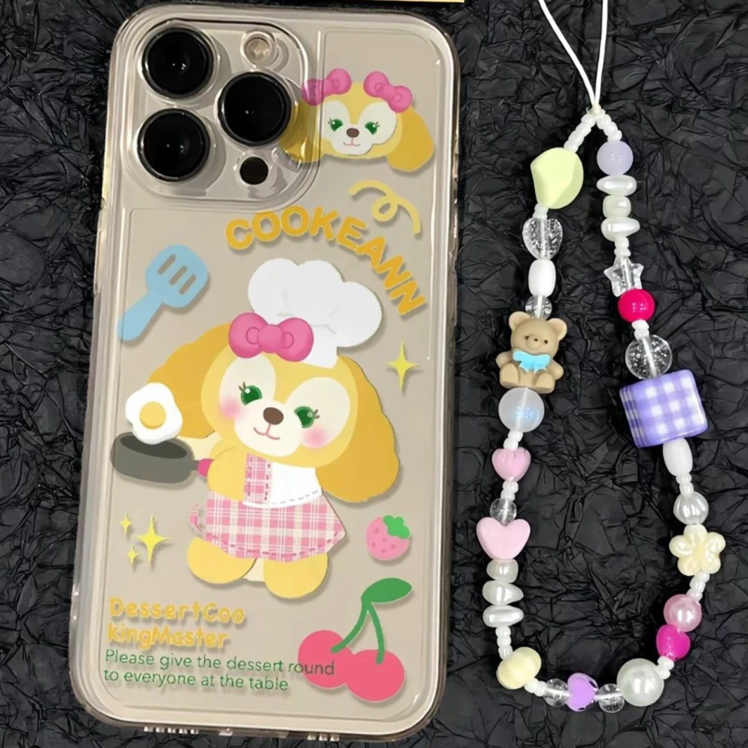 卡通可爱煎蛋饼饼适用iPhone15苹果14新款13promax手机壳12全包11
