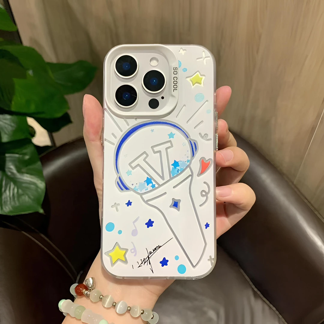 张杰应援棒适用苹果16pro手机壳小米12荣耀oppo华为安卓红米40潮