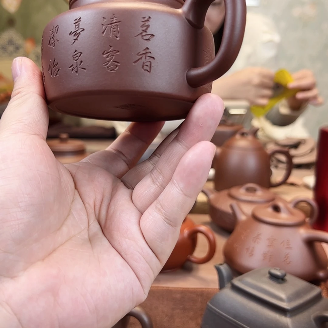 【闪购商品】紫砂茶壶黑*