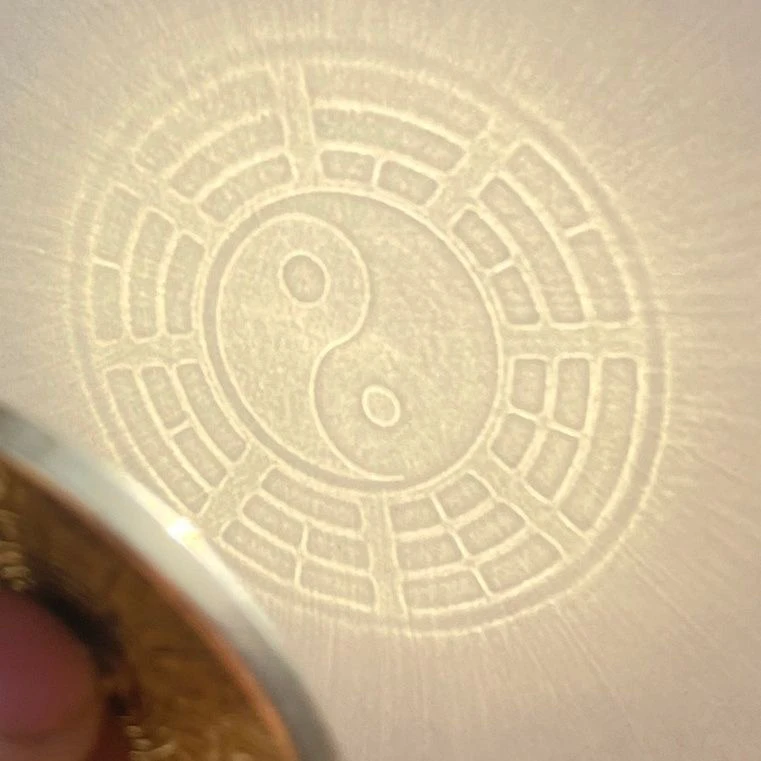 铜镜八卦反射透光镜十二生肖铜镜