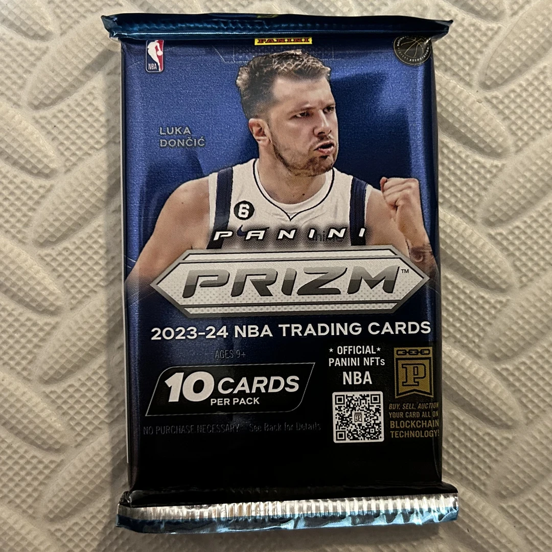 帕尼尼 23-24 prizm mega 粉碎冰 nba篮球球星卡【拆包拆盒】原封