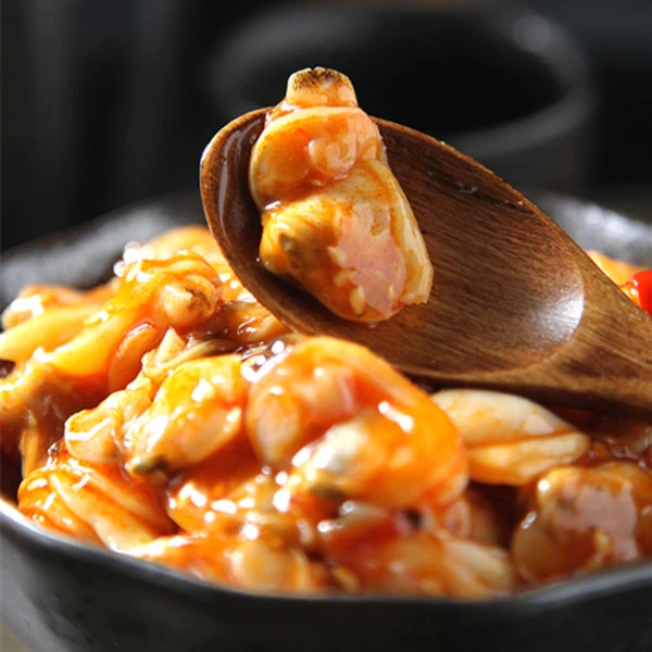 一泽500克 即食 麻辣鲜蛤 日式料理小菜