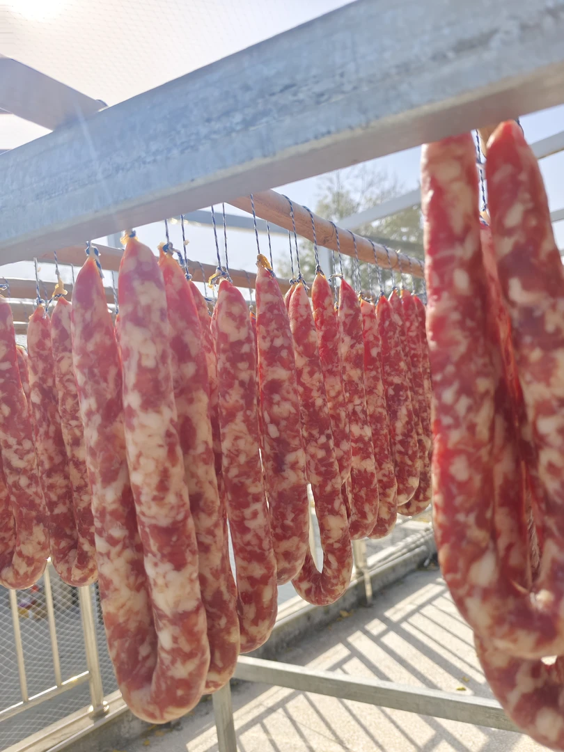 正宗如皋手工灌制香肠江苏特产新鲜纯猪肉腊肠好吃天然美味非广式