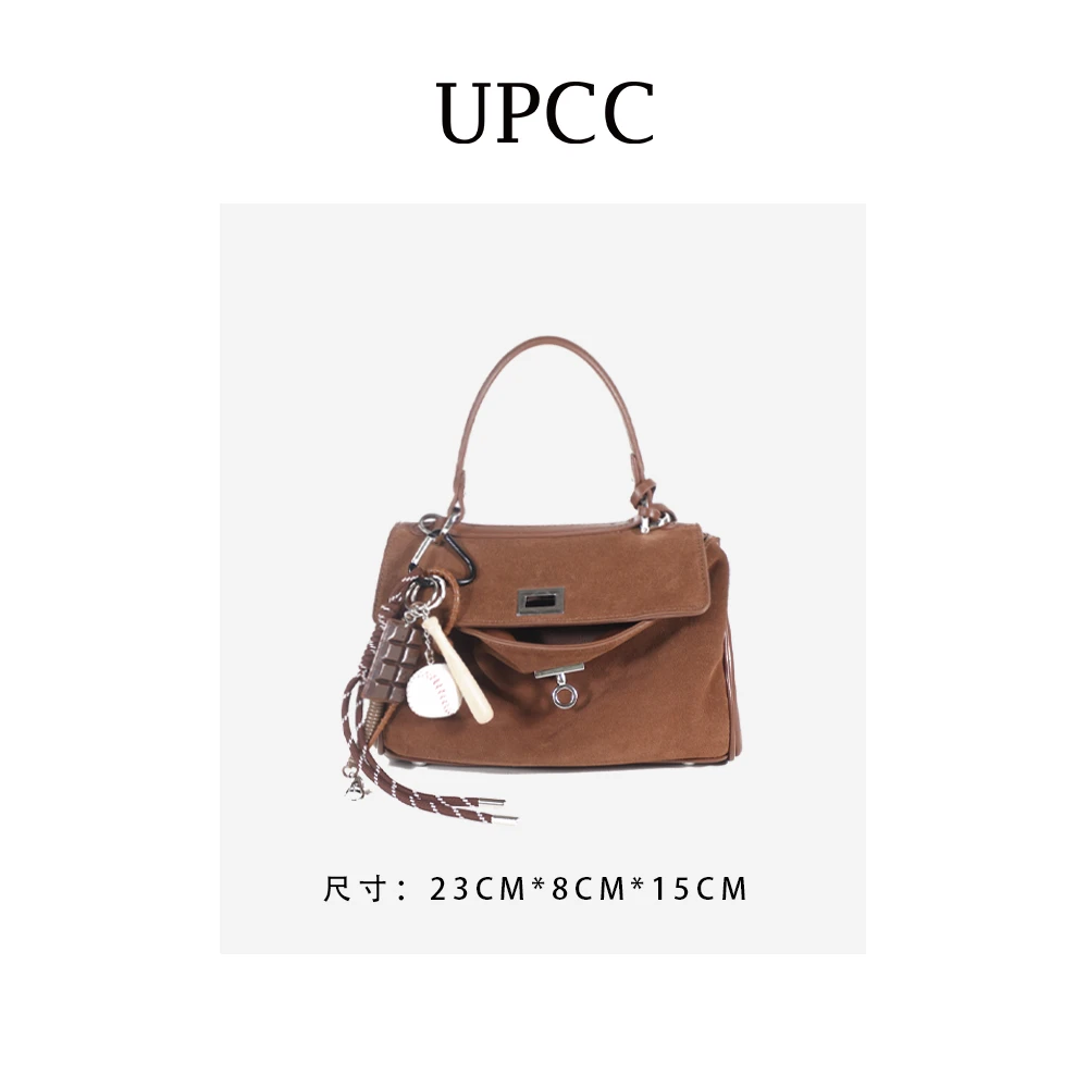 【UP23633】24秋冬新款时尚简约mini公文包女士休闲百搭手提单肩包