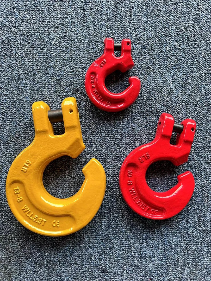 神力SLR 羊角森林钩石头木材装卸钢筋滑动捆绑专用吊钩链条吊索具