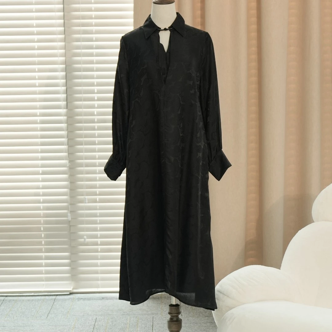 【玉洁定制】腰果花连衣裙 BQYJ23040158