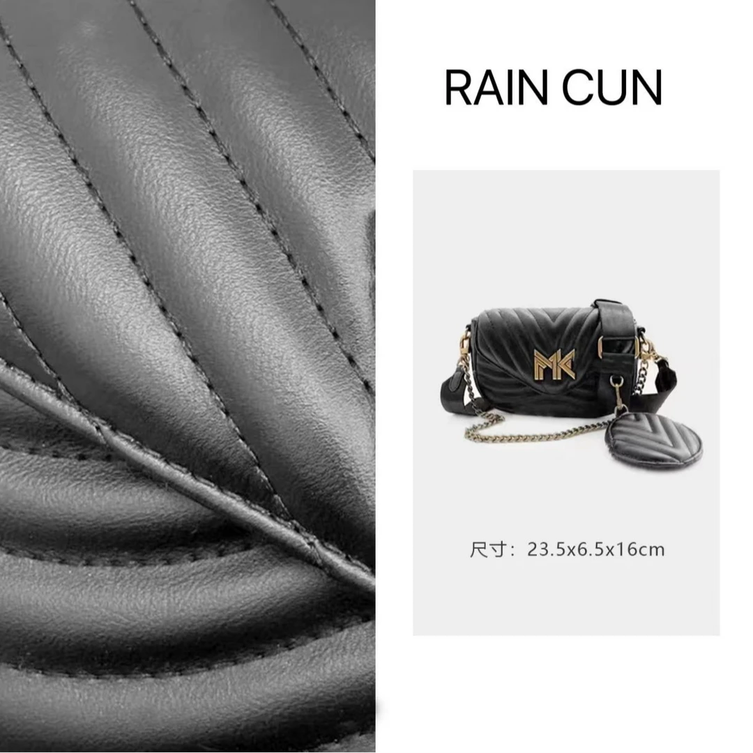 【YI CHEN】FES-9337-黑色-高定轻奢时尚百搭潮流女神包包