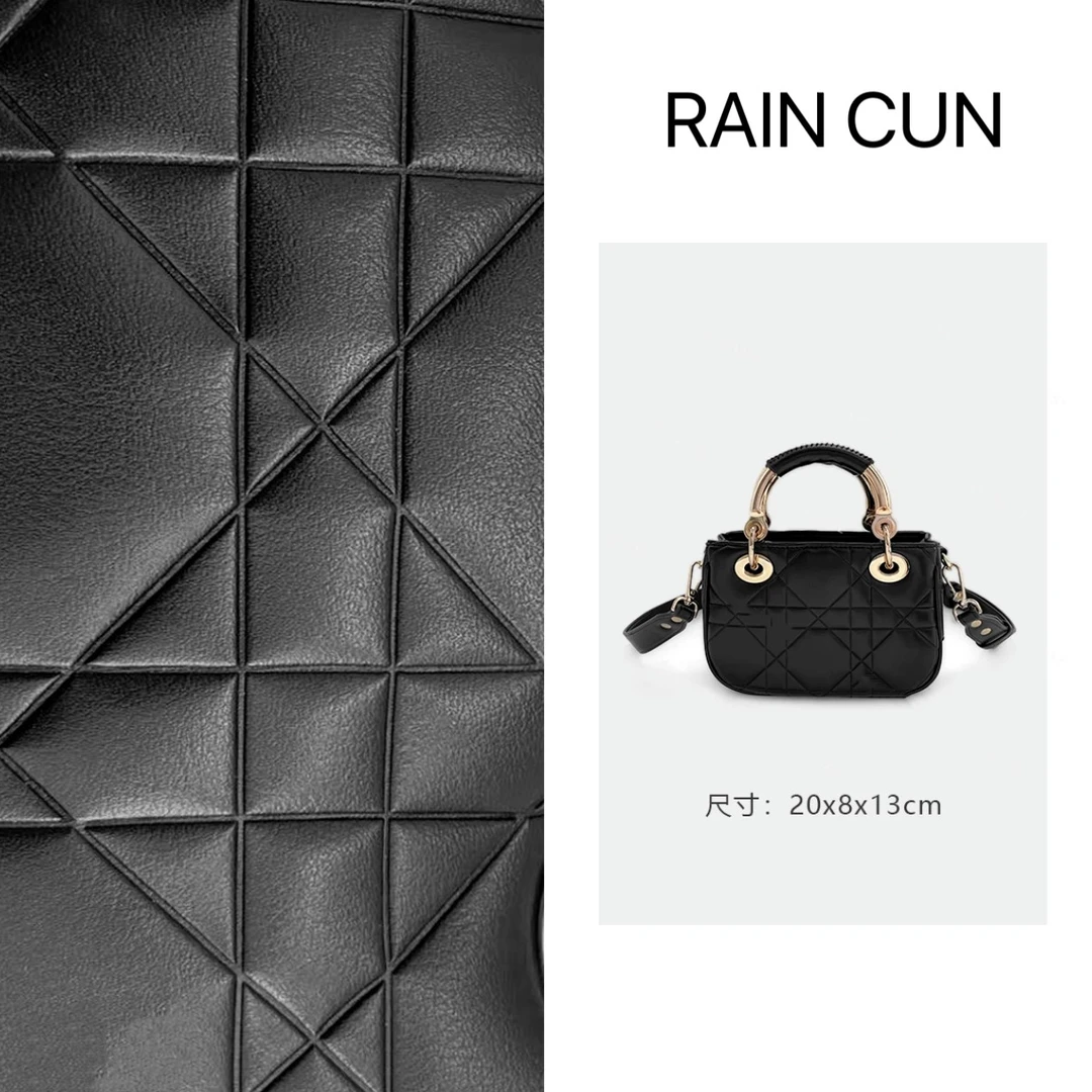 【YI CHEN】GQ-2544-黑色-高定轻奢时尚百搭潮流女士包包