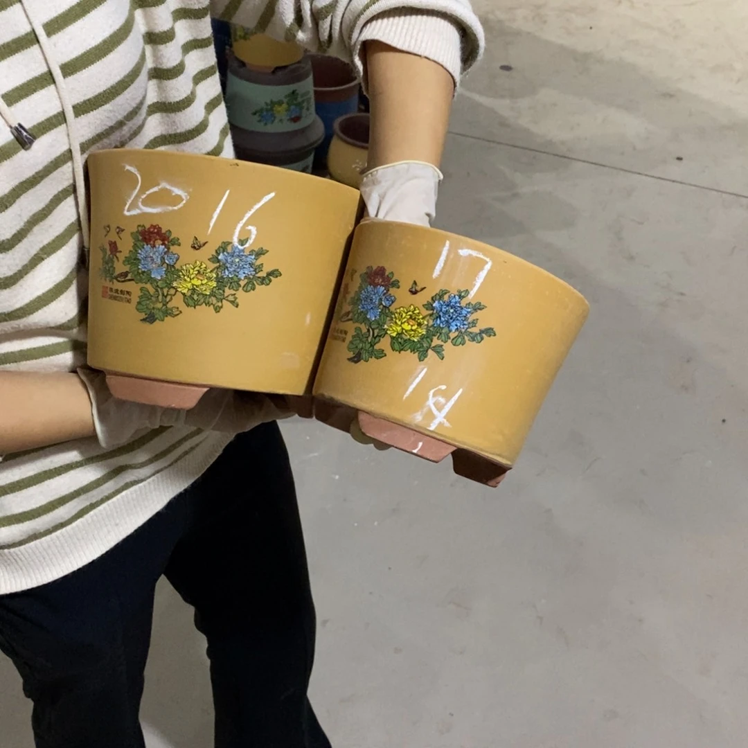紫砂花盆紫砂花盆