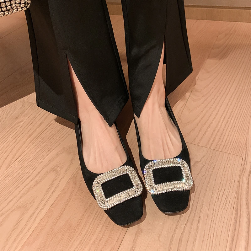 【GSKERT】羊皮单鞋1.5/4CM/33-42手工真皮女单鞋时尚百搭通勤鞋