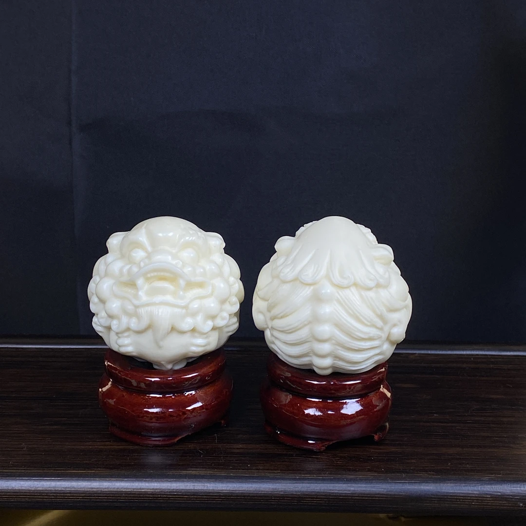 【拍一发一对】经典款貔貅手球创意根雕盘玩工艺品