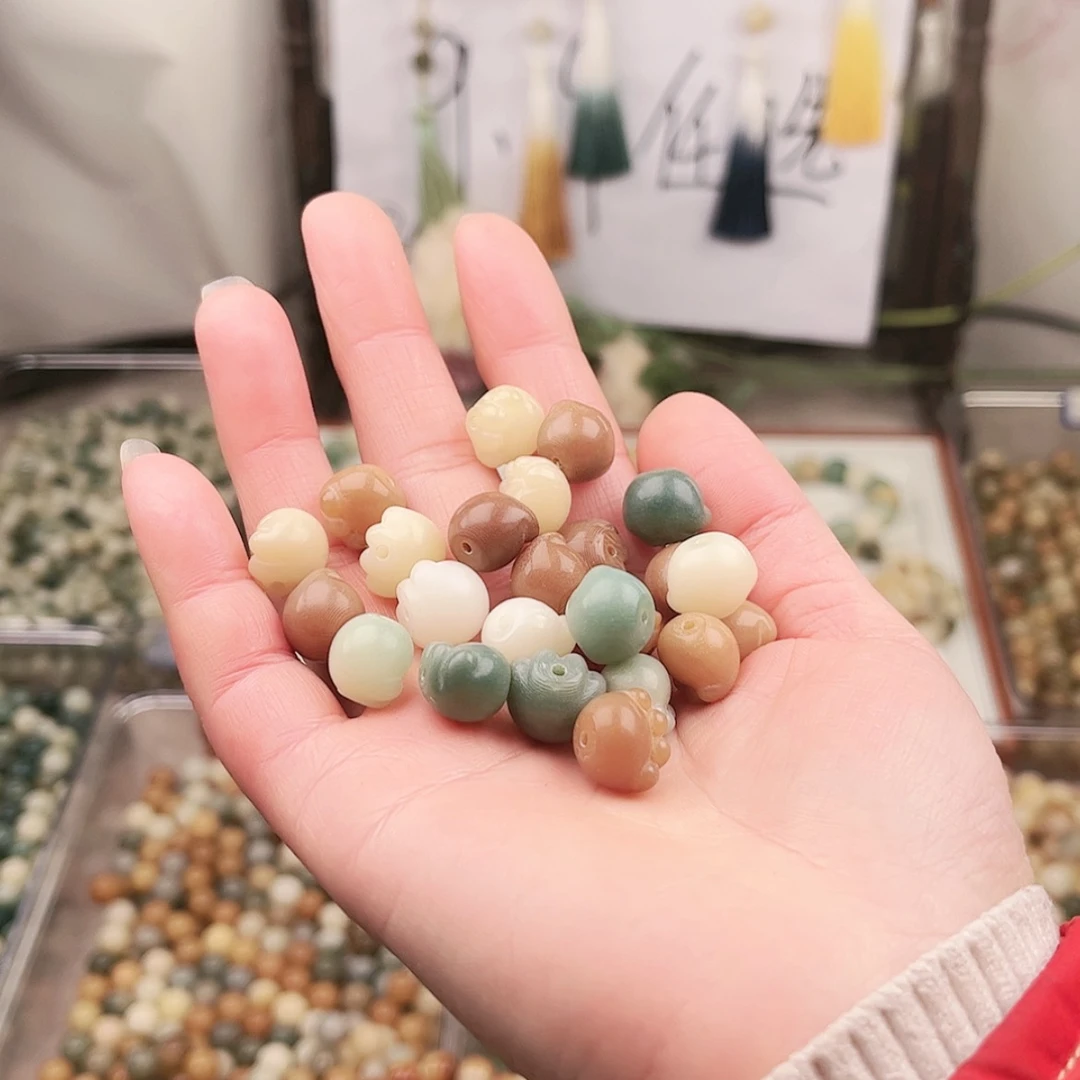 【闪购商品】白玉菩提手串猫爪50个