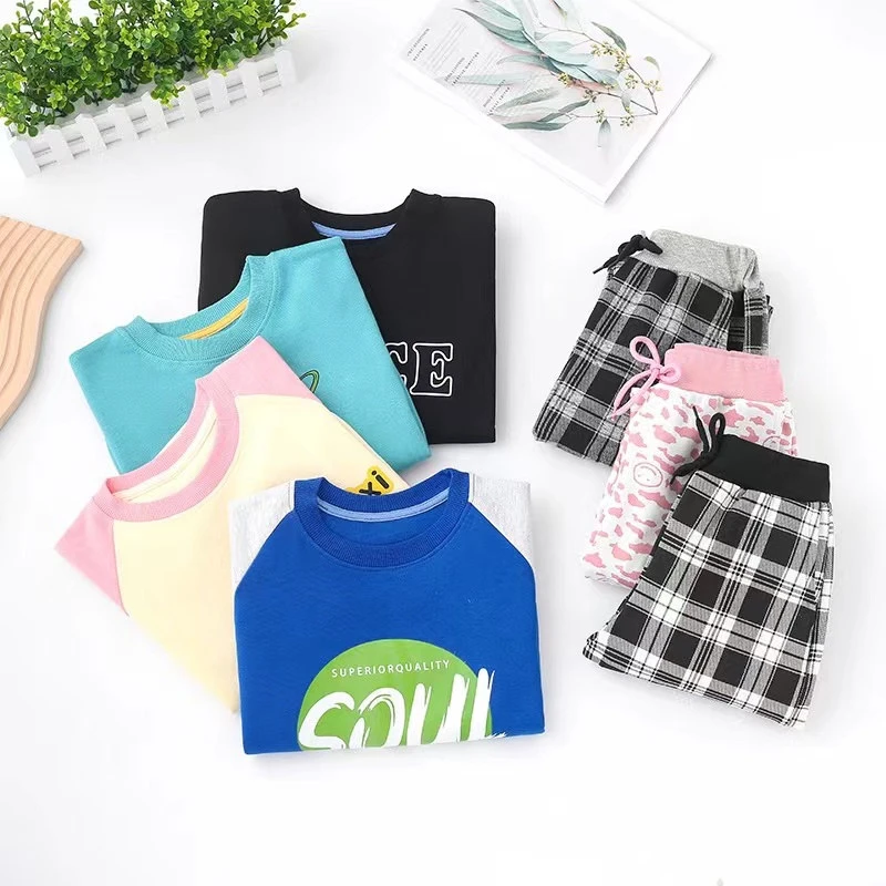 （以直播间实物为准）217儿童时尚休闲格子裤